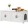 Vevor Katzenschrank 1,19x0,46x0,5m Weiß