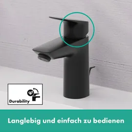 Hansgrohe Logis Einhandmischer Mattschwarz