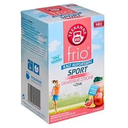 TEEKANNE frio Sport Fit Grapefruit Zitrone Tee kalt 18 Portionen
