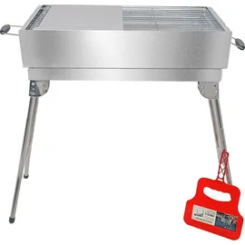 olymp handels gmbh Schaschlikgrill Mangal silber