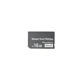 LICHIFIT Pro Duo Speicherkarte, 16 GB, für Sony PSP 2000/3000, High-Speed, Schwarz