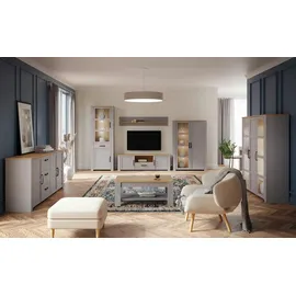 Sconto Bohol Grau Eiche 100 x 45,7 x 60 cm
