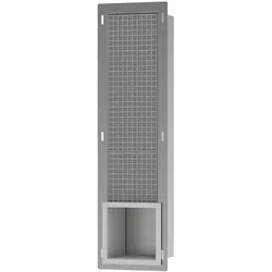 hansgrohe XtraStoris Original Einbau Toilettenpapierhalter mit Vorratsbehälter für 6 Rollen, Accessoires, mattweiß