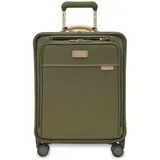 Briggs & Riley Baseline Global Carry-on Spinner, 21" Exp Olive