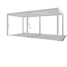 pergoline Pergola 6 x 2,55 m Weiß