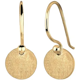 Elli Ohrringe Damen, Ohrhänger Geo, Kreis in gold, | Gr.: onesize,