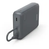 Hama Power Pack Travel mit Kabel, 10000mAh, 2 Ausgänge: