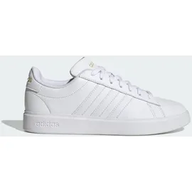 adidas Grand Court Cloudfoam Lifestyle Court Comfort Cloud White / Cloud White / Gold Met. 39 1/3
