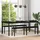vidaXL Esstisch 200 x 75 x 100 cm schwarz
