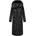 Marikoo Damen Wintermantel langer Parka Steppmantel warm gefüttert mit Kapuze Anorak Winterjacke wasserabweisend Übergangsjacke Ranjaa