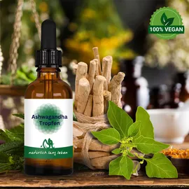 natürlich lang leben Ashwagandha Extrakt Tropfen 100 ml