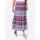 Classic Basics Stufenrock Damen Floral Blau 38