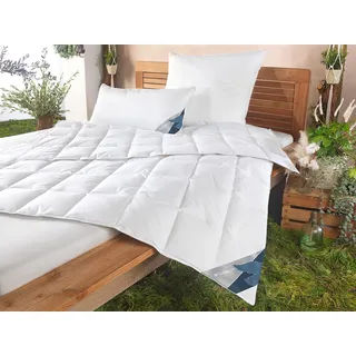 Haeussling Daunenbettdecke »GRÖNLAND Made in Green« Füllung neueweisse90Daunen10FedernKl1 1 Stk. tlg. hochwertiges Daunenprodukt" Made in Green" zertifiziert Haeussling weiß B/L: cm x cm