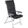 Crespo Polsterauflage Air Deluxe Schwarz/Grau