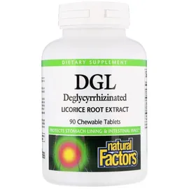 Natural Factors DGL Kautabletten 90 St.