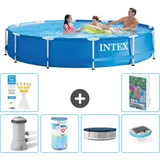 Frame Pool Rund - 366x76 Cm - 7-teilig  S274