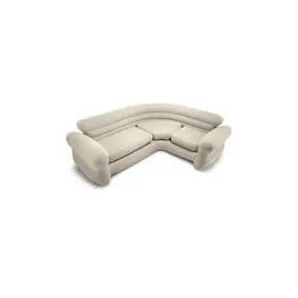 Intex Innen-ecksofa - Beige - 257x203x76 cm