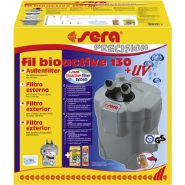 sera fil bioactive 130 + UV - Vielseitige und bedienerfreundliche Außenfilter für Süßwasseraquarien mit UV-C