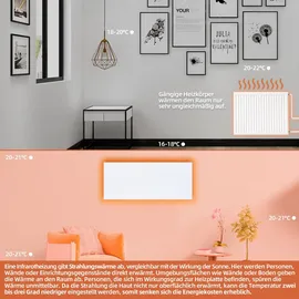 SHX SHXA700-WIFI Infrarotheizung weiß