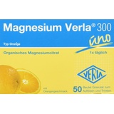 Magnesium Verla Granulat 300 mg orange , 50 Stück (1er Pack)