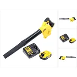 DeWalt DCV 100 P1 Akku Gebläse / Laubbläser 18 V + 1x Akku 5,0 Ah + Ladegerät