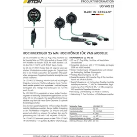 ETON UG VAG 25 Lautsprecherset | Online kaufen