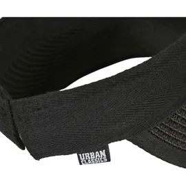 URBAN CLASSICS Visor black | Gr.: onesize,