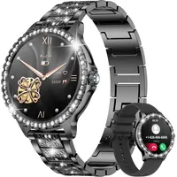 Smartwatch Damen Frauen mit Telefonfunktion Armbanduhr Sportuhr Fitnessuhr