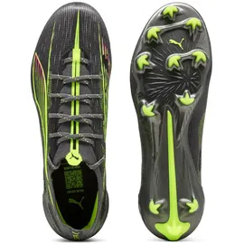 Puma Ultra 5 Ultimate FG Damen - matte aged silver/yellow alert/sun struck 39