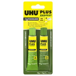 UHU PLUS ENDFEST  90 min 2K-Epoxidharz-Klebstoff 35g                74216631
