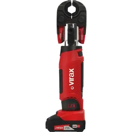 VIRAX Elektro-mechanische Presse Viper L2x + 2 Akkus