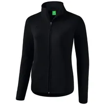 Erima Damen Sweatjacke, Größe 38 in Schwarz black