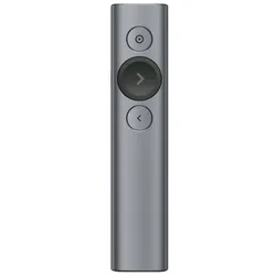 Logitech Spotlight Funk-Presenter Bluetooth/RF Grau