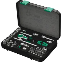 WERA 8100 SA 4 Zyklop Steckschlüsselsatz 41-tlg.