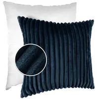 Kisska Dekokissen Kissenbezug Sofakissen Pillow Plüsch Kuschelkissen Zierkissen Cord