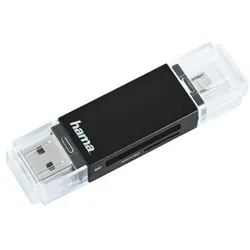 Hama USB-2.0-OTG-Kartenleser »Basic« mehrfarbig