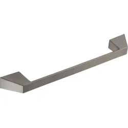 Möbelgriff Amund, Aluminium/Edelstahl Effekt - Edelstahl Effekt dunkel , 368 mm