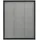 vidaXL Insektenschutz-Plissee für Fenster 80 x 100 cm Anthrazit