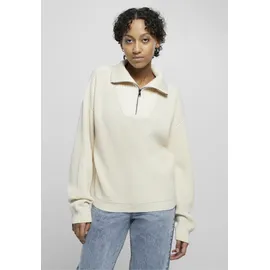 URBAN CLASSICS Oversized Knit Troyer Beige XL