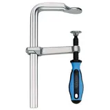 Ganzstahl-Schraubzwinge VIRIDIS mit 3K-Komfortgriff - Spannweite 600mmx120mm-Spannbacke 25mmx12mm