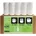 40761E 20er Pack Thermopapierrollen 1-lagig Breite 57mm Länge 18m Durchmesser Kern 12mm 55g/m2 rückseitig bedruckt für Kartenzahlung EC Cash Geräte Phenolfrei