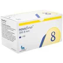 EvivaMed Handelsgesellschaft mbH NOVOFINE 8 Kanülen 0.30 x 8 mm 30 G