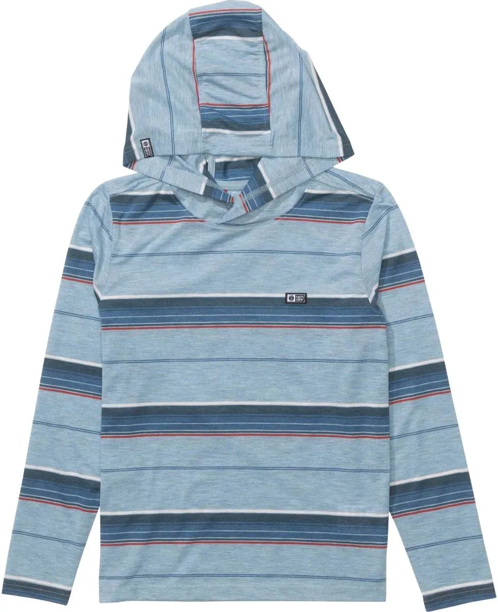 Salty Crew Seaway Boys UV Hoodie mineral blue (MNBL) XL