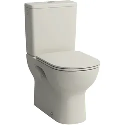 Tiefspül-WC Kombination LUA 650x360x420 spülrandlos Abgang waagrecht oder senkrecht weißSpülkasten und WC-Sitz extra zu bestellen