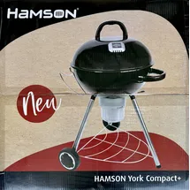 Hamson York Kugelgrill Compact Plus schwarz