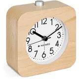 Navaris Wecker hellbraun