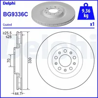 Delphi Bremsscheibe BG9336C