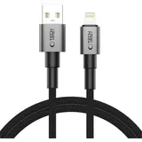 TECH-PROTECT UltraBoost DNA Lightning-Kabel 15W/2,4A 100Cm Eisengrau / Grau