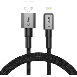 TECH-PROTECT UltraBoost DNA Lightning-Kabel 15W/2,4A 100Cm Eisengrau / Grau