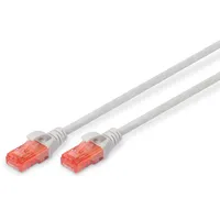 Digitus Patchkabel, Cat6, U/UTP, RJ-45/RJ-45, 7m, grau (DK-1617-070)